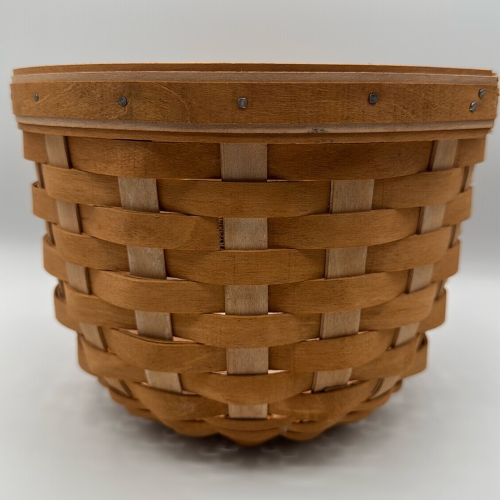 Longaberger | 2004 Flora Basket & Protector EUC
